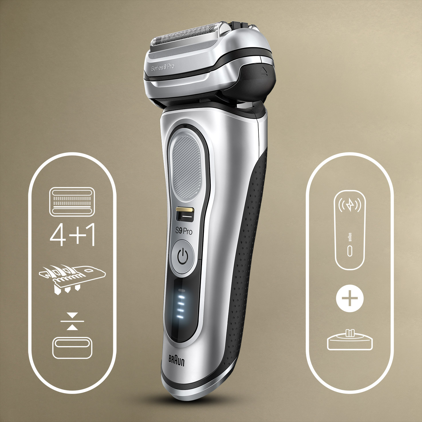 Braun Series 9 Electric Shaver with Precision Trimmer