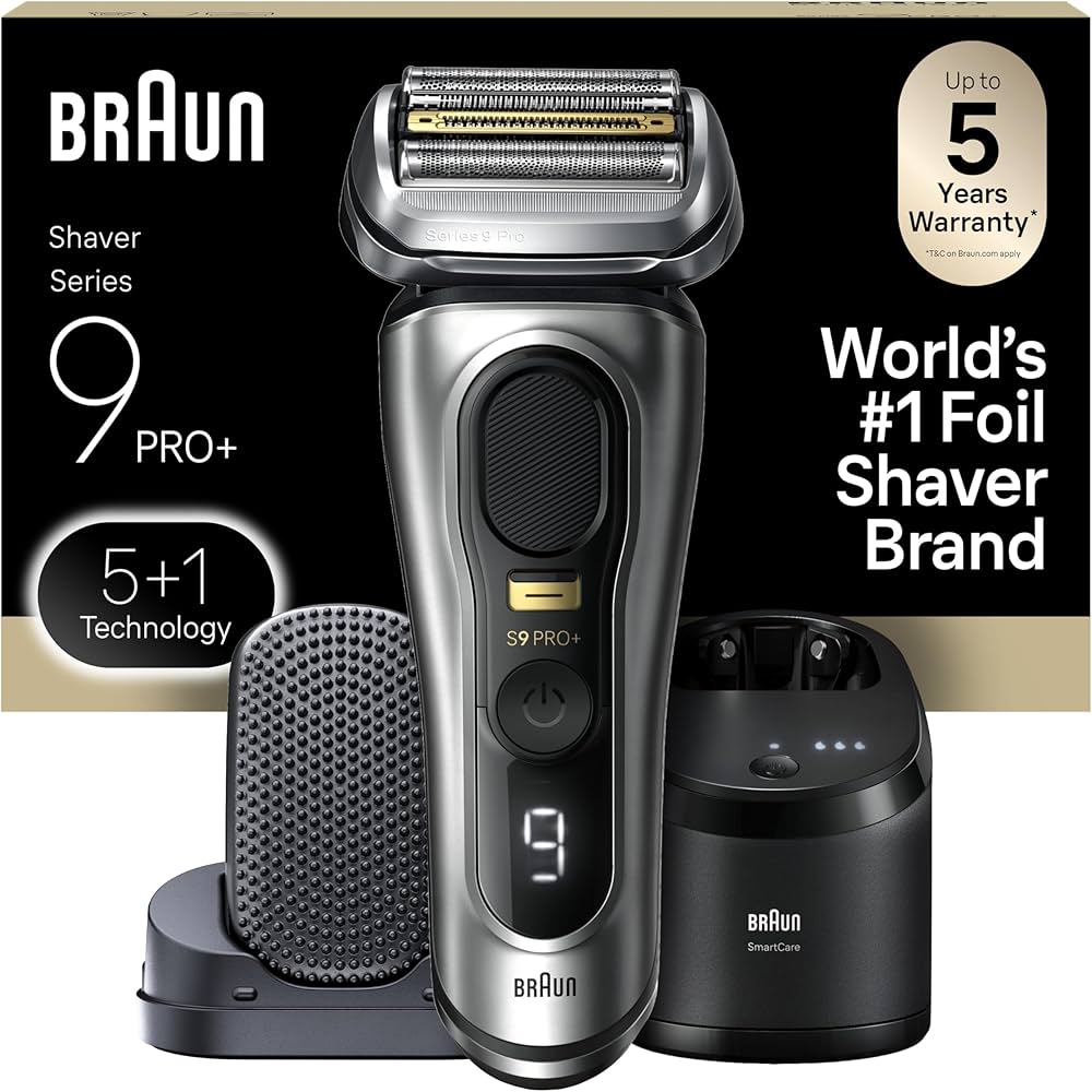 Braun Series 9 Pro+ 9597cc, 5 Pro Shaving Elements
