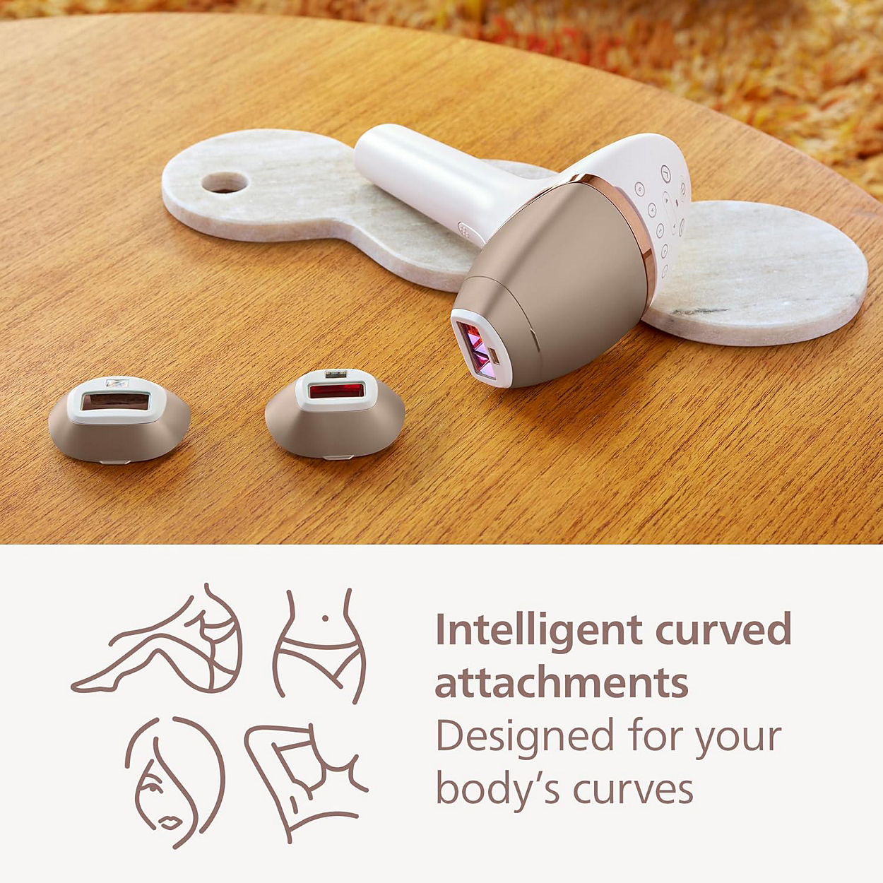Philips Lumea IPL 9000 Series, SenseIQ, 3 Attachments
