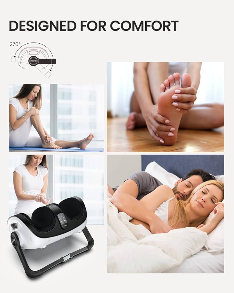 Renpho Foot and Calf Massager with Heat and Remote